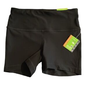 2/$30 Athletic Works Black Bike Shorts Size Small